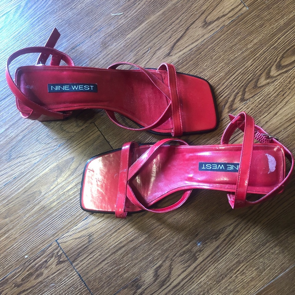 Vintage 90’s Nine West Block Heels 8.5